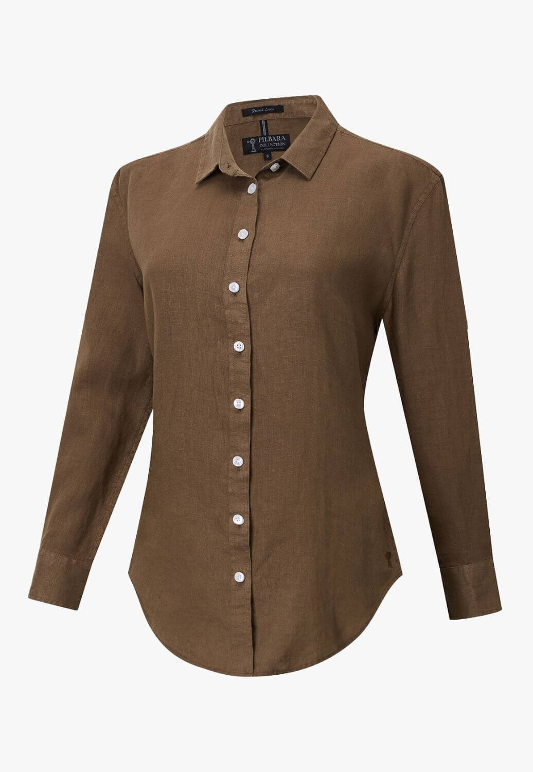 Pilbara Womens Linen Long Sleeve Shirt