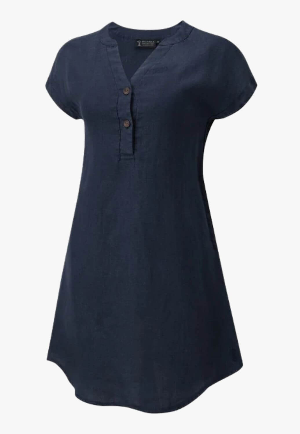 Pilbara Womens Cap Sleeved Linen Dress