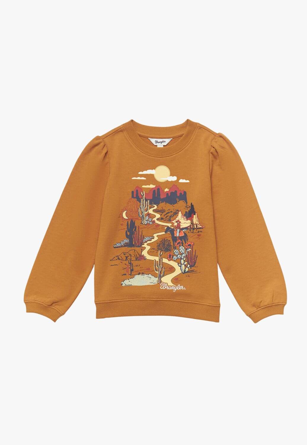 Wrangler Girls Balloon Sleeve Sweat Shirt