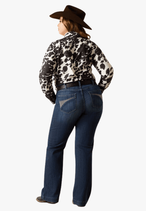 Ariat Womens Mid Rise Angela Trouser Jean