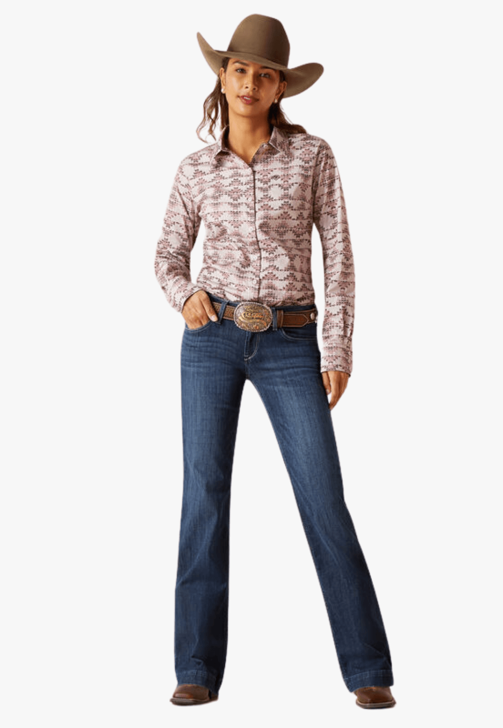 Ariat Womens Mid Rise Angela Trouser Jean