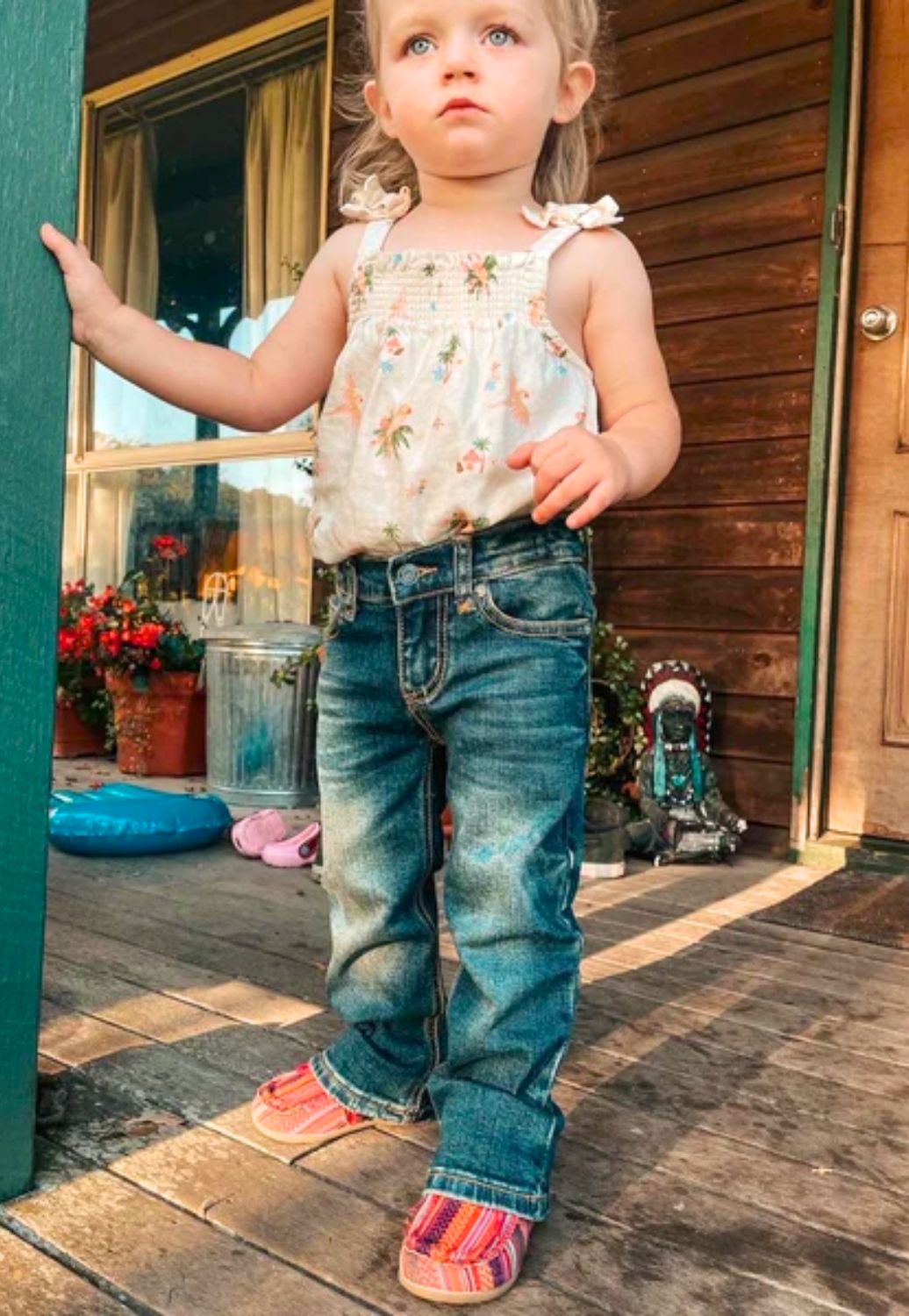 CC Western Girls Bootcut Jean