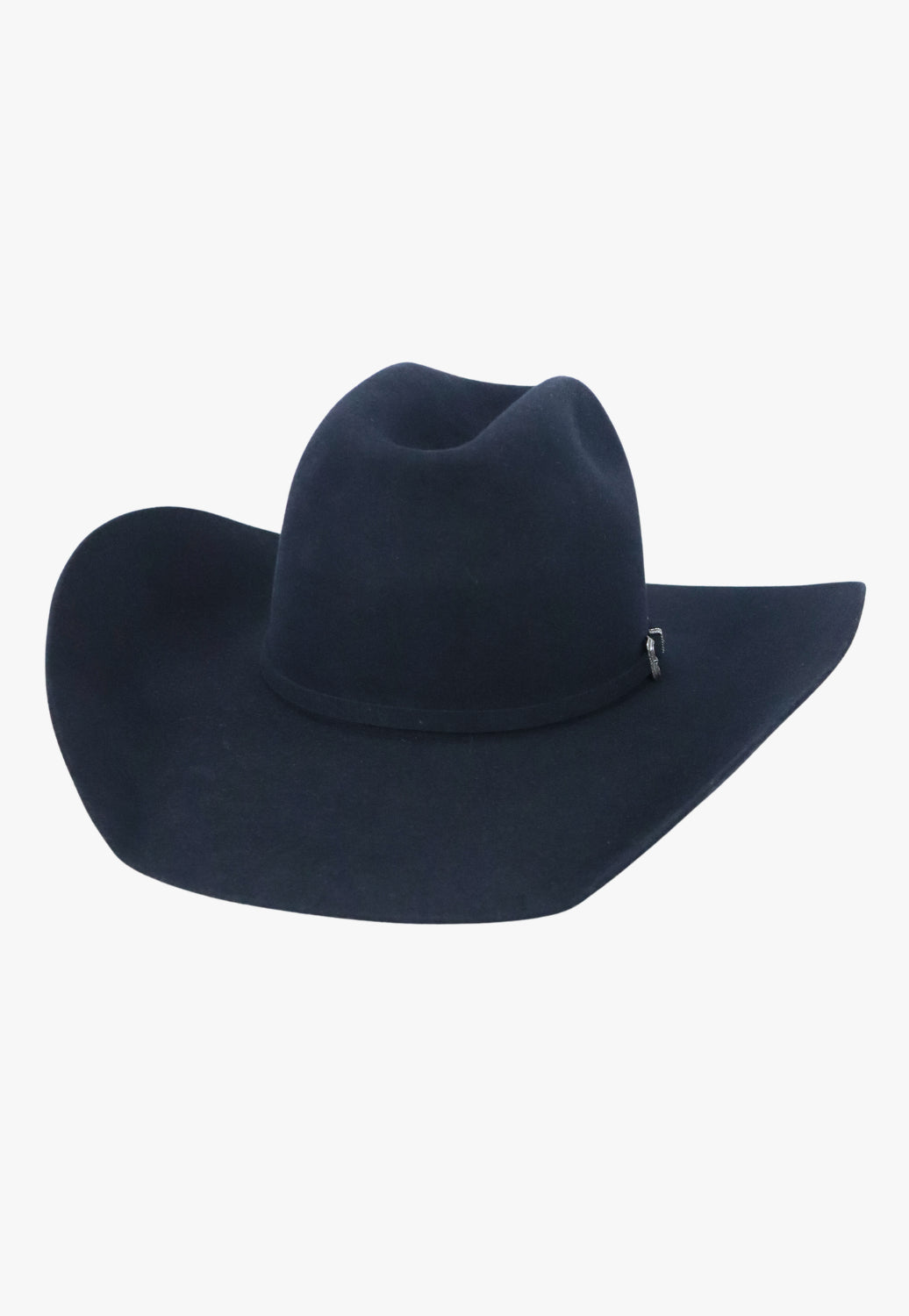 American Hat 10X Midnight Blue Minn Crown Hat Self Band