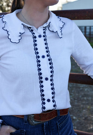 Lime And Soda Womens Lottie Long Sleeve Shirt