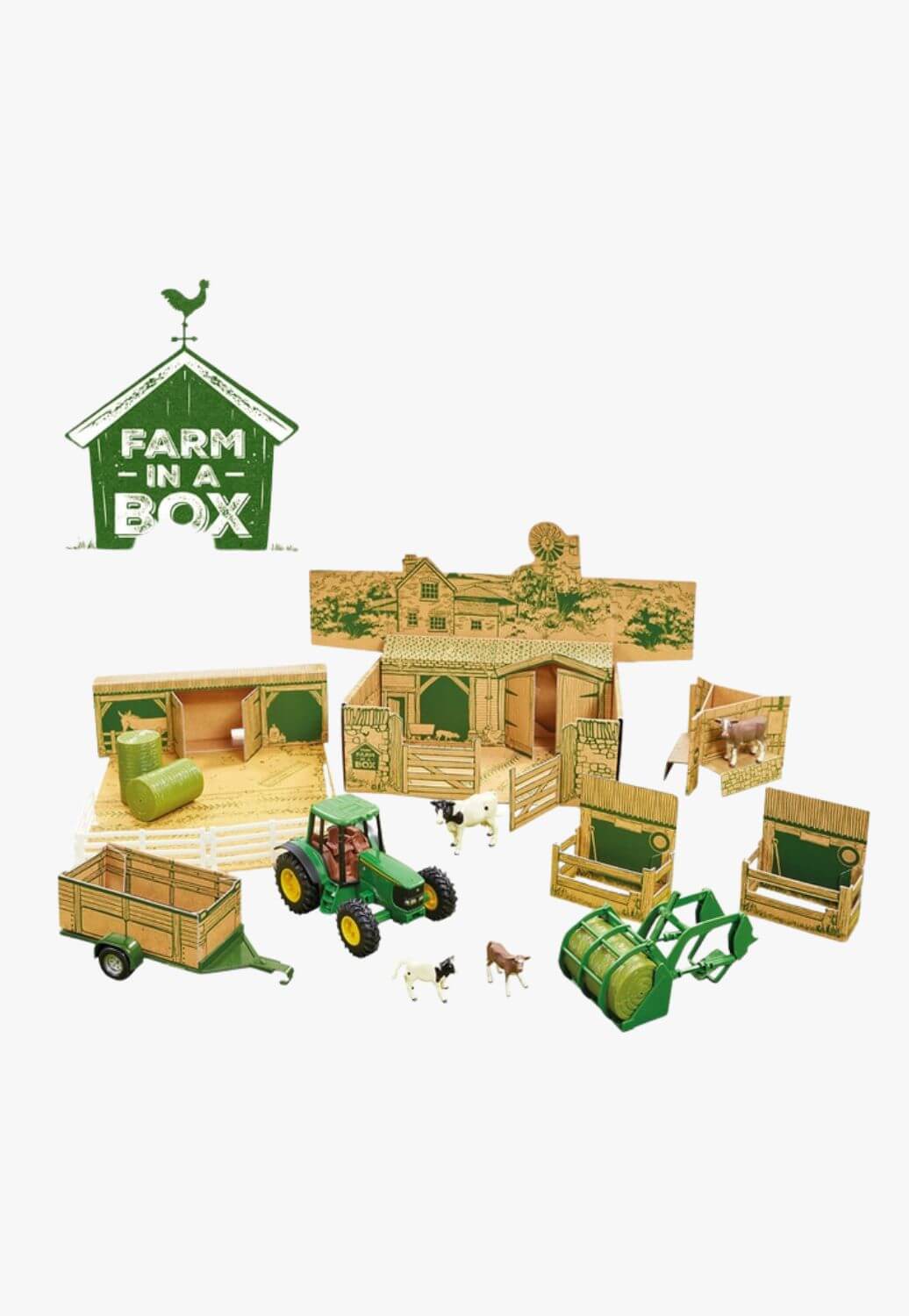 John Deere Farm in a Box Playset