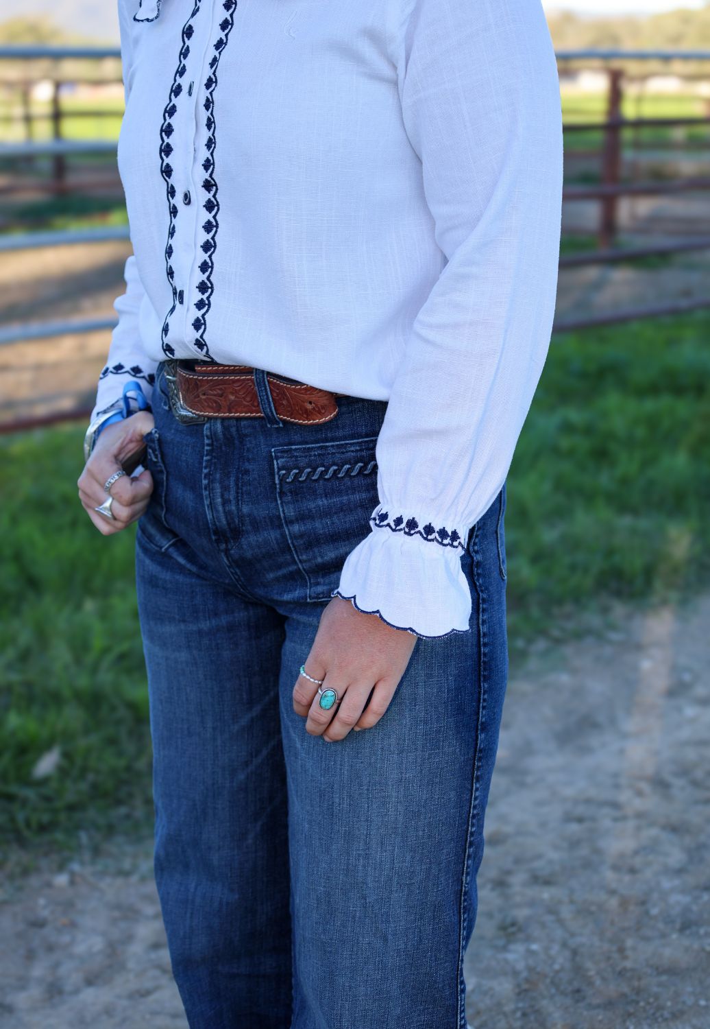 Lime And Soda Womens Lottie Long Sleeve Shirt