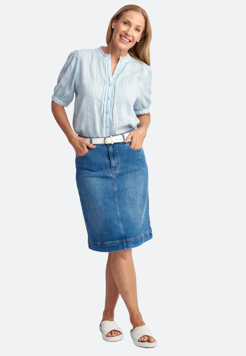 Goondiwindi Womens Knee Length Skirt