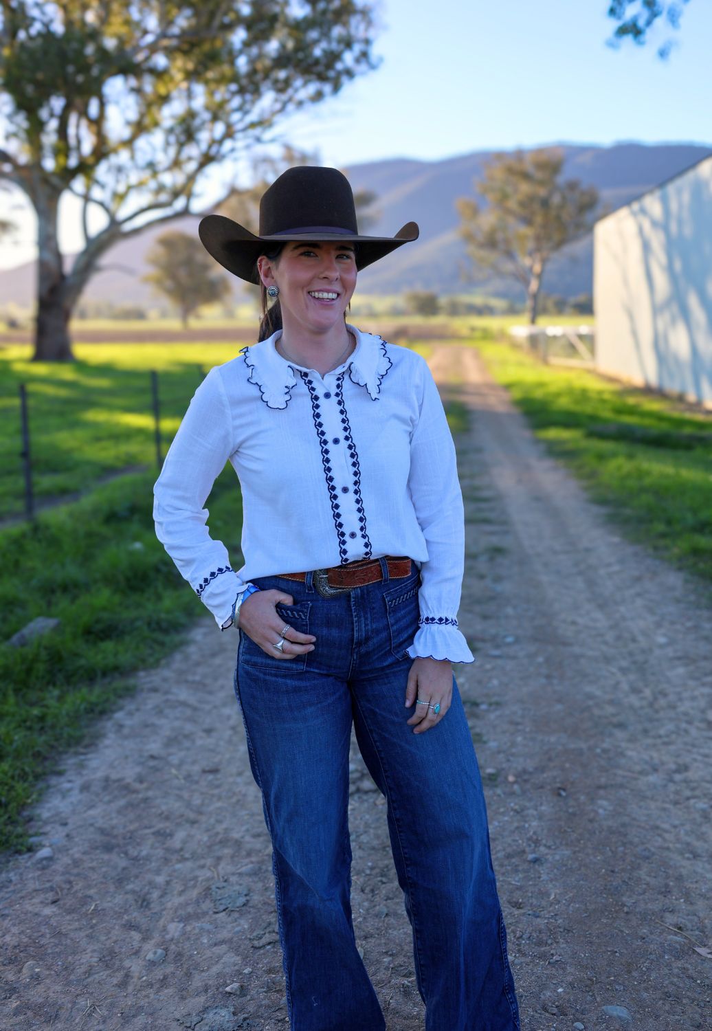 Lime And Soda Womens Lottie Long Sleeve Shirt