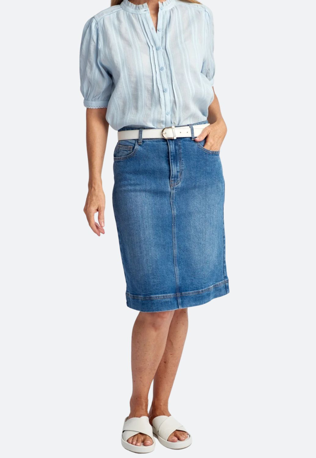 Goondiwindi Womens Knee Length Skirt