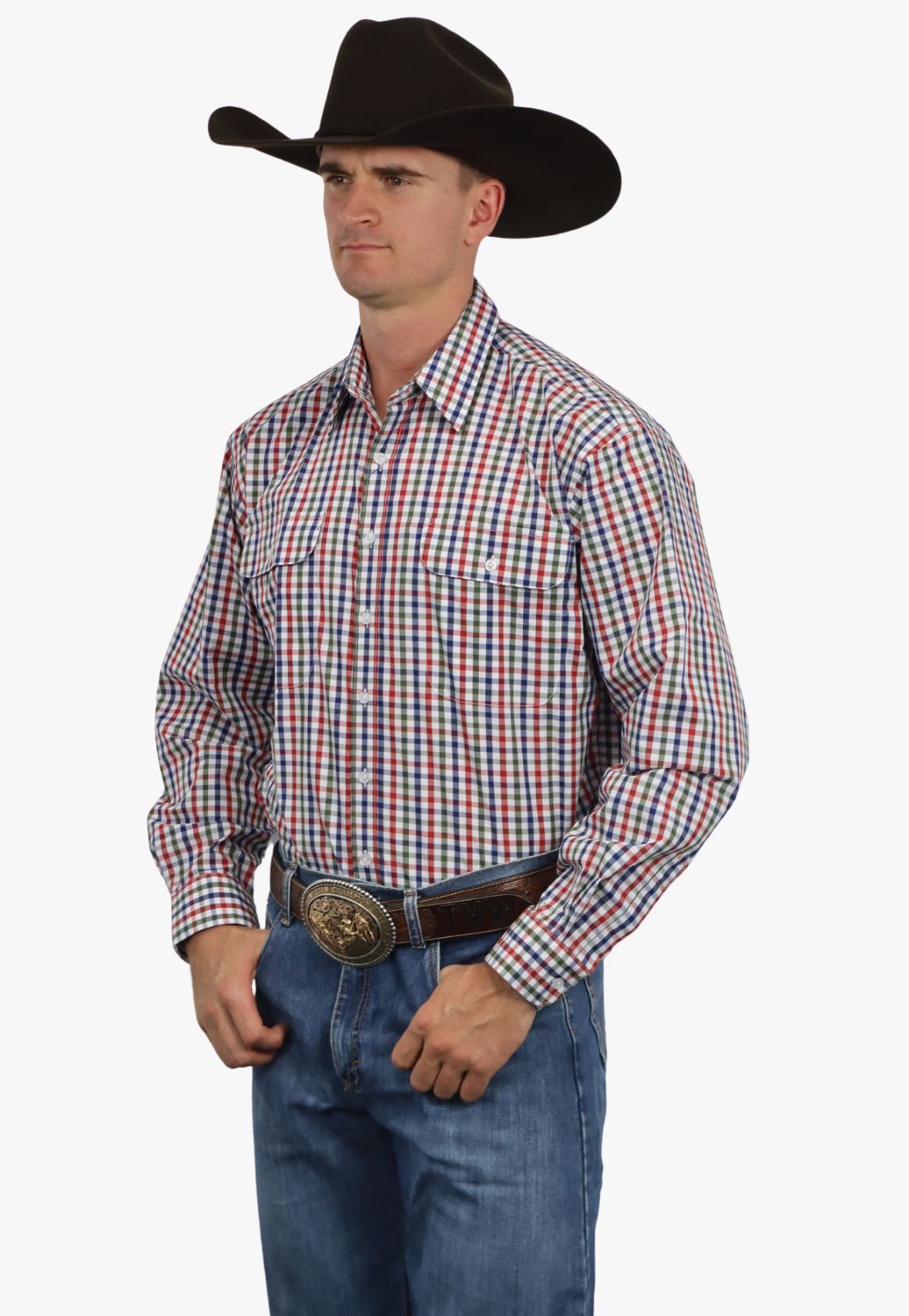 Bisley Mens Long Sleeve Shirt
