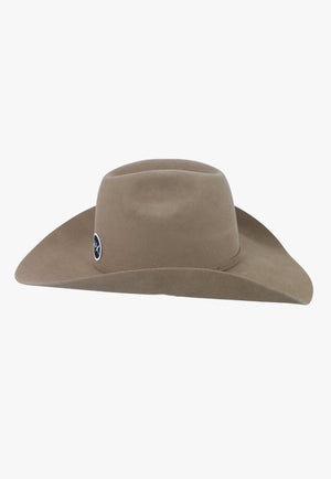 American Hat 10X Pecan Minn Crown Hat Self Band