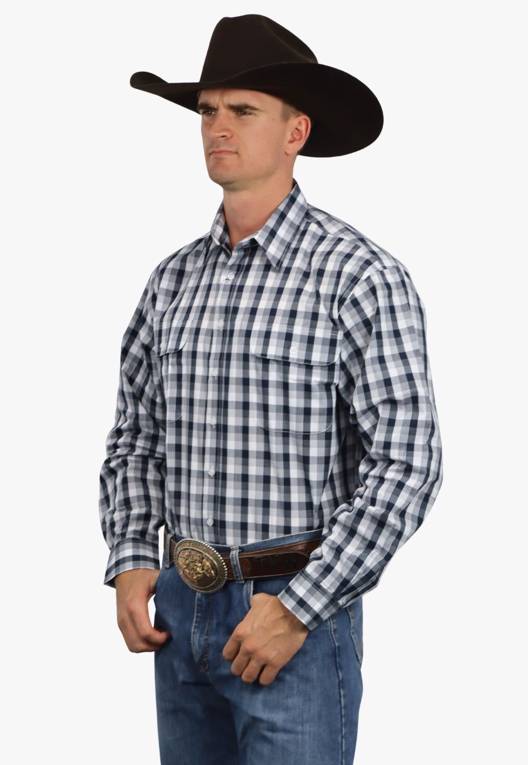 Bisley Mens Long Sleeve Shirt