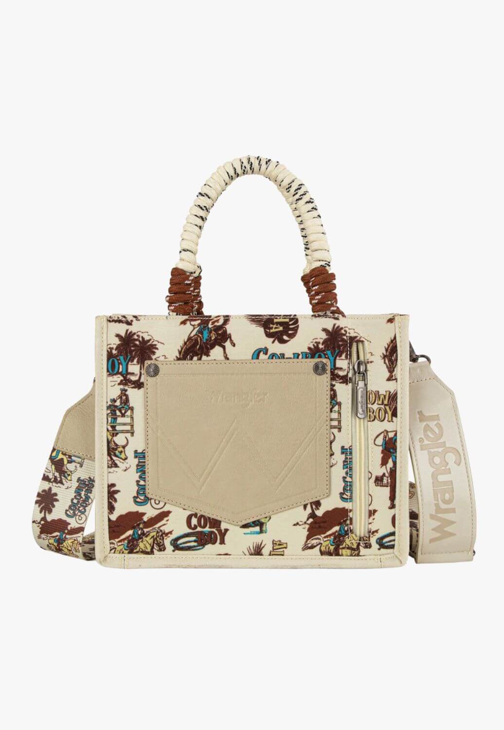 Wrangler Rodeo Print Crossbody Bag