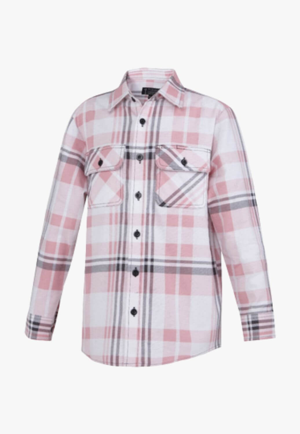 Ritemate Womens Open Front Flannelette Shirt