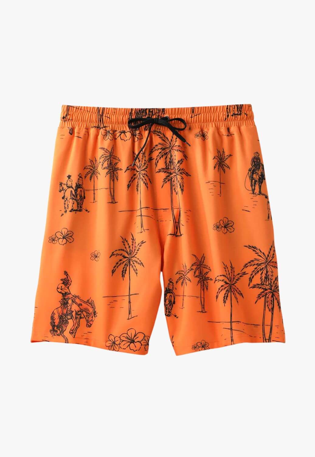 Cinch Mens Palm Tree Swim Trunk
