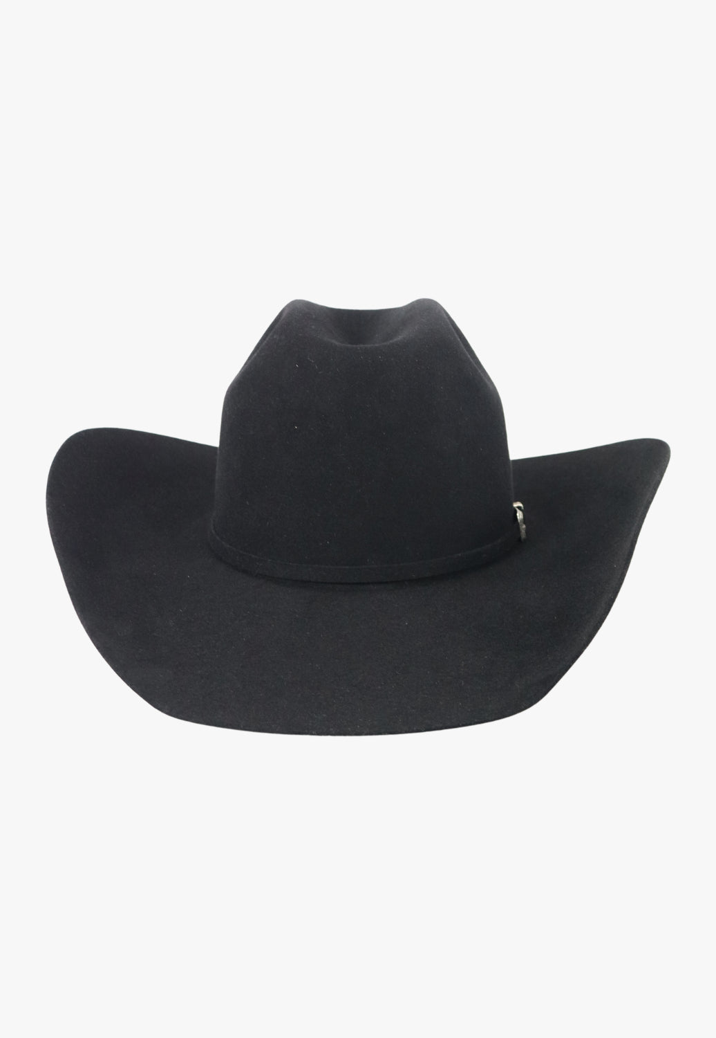 American Hat 10X Black Minn Crown Hat Self Band