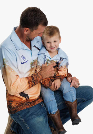 Ariat Adults Helimuster Fishing Shirt