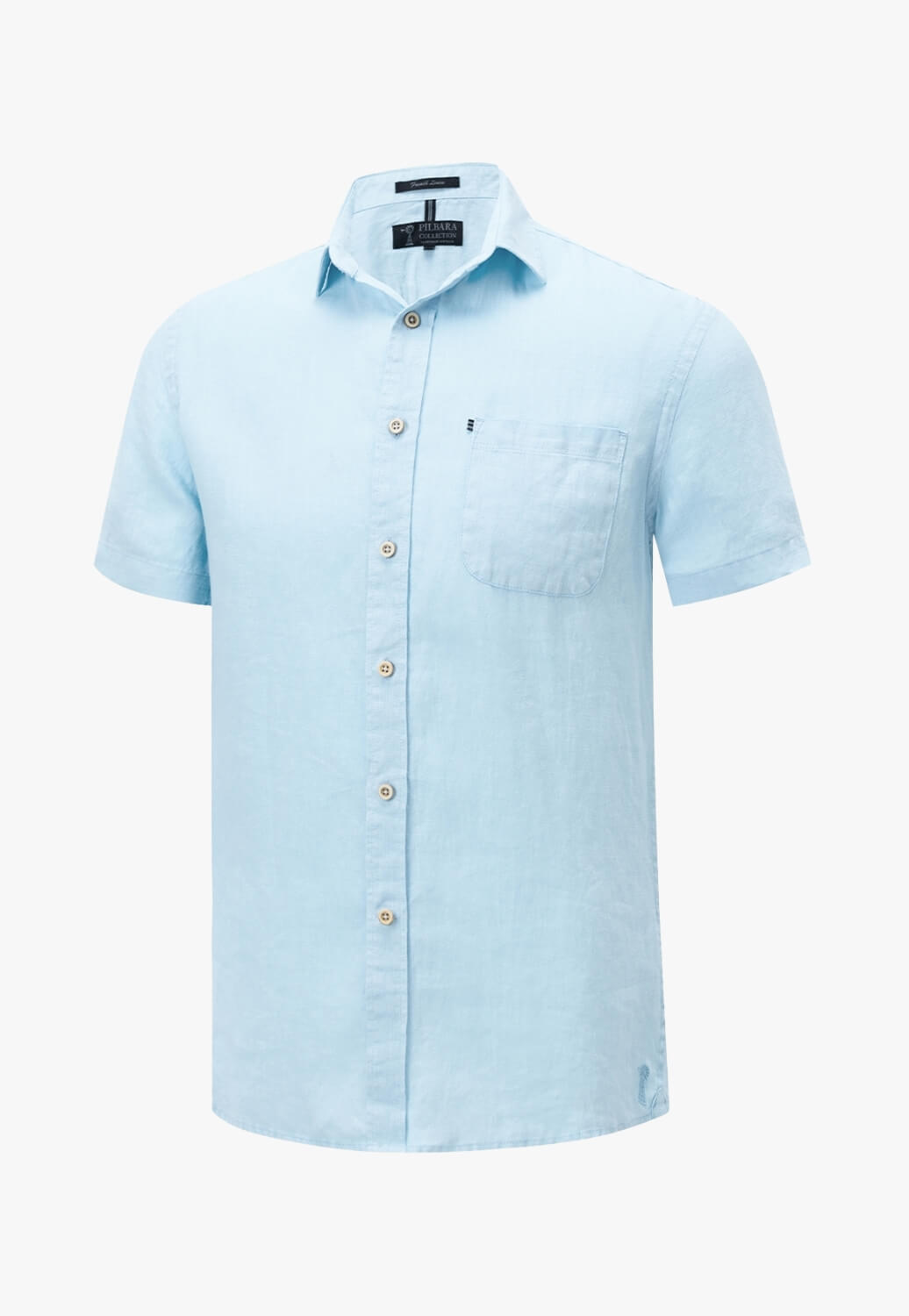 Pilbara Mens Linen Short Sleeve Shirt