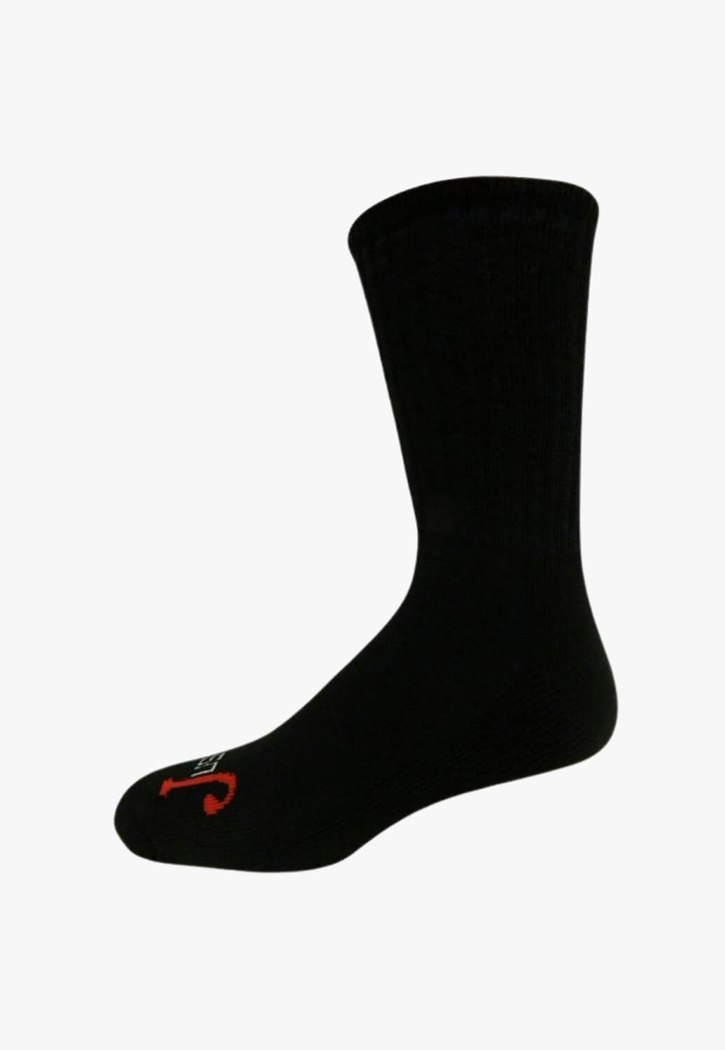 Justin Mens Half Cushion Cotton 3 Pack Socks