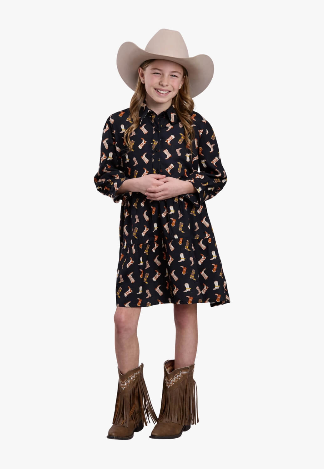 Roper Girls Five Star Collection Dress
