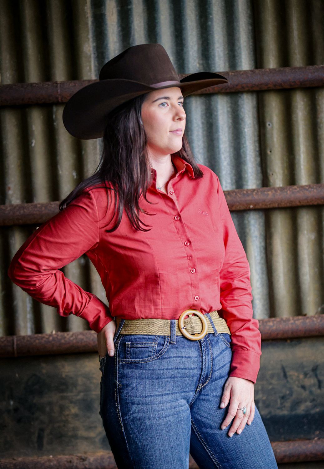 Lime And Soda Womens Arabella Long Sleeve Shirt