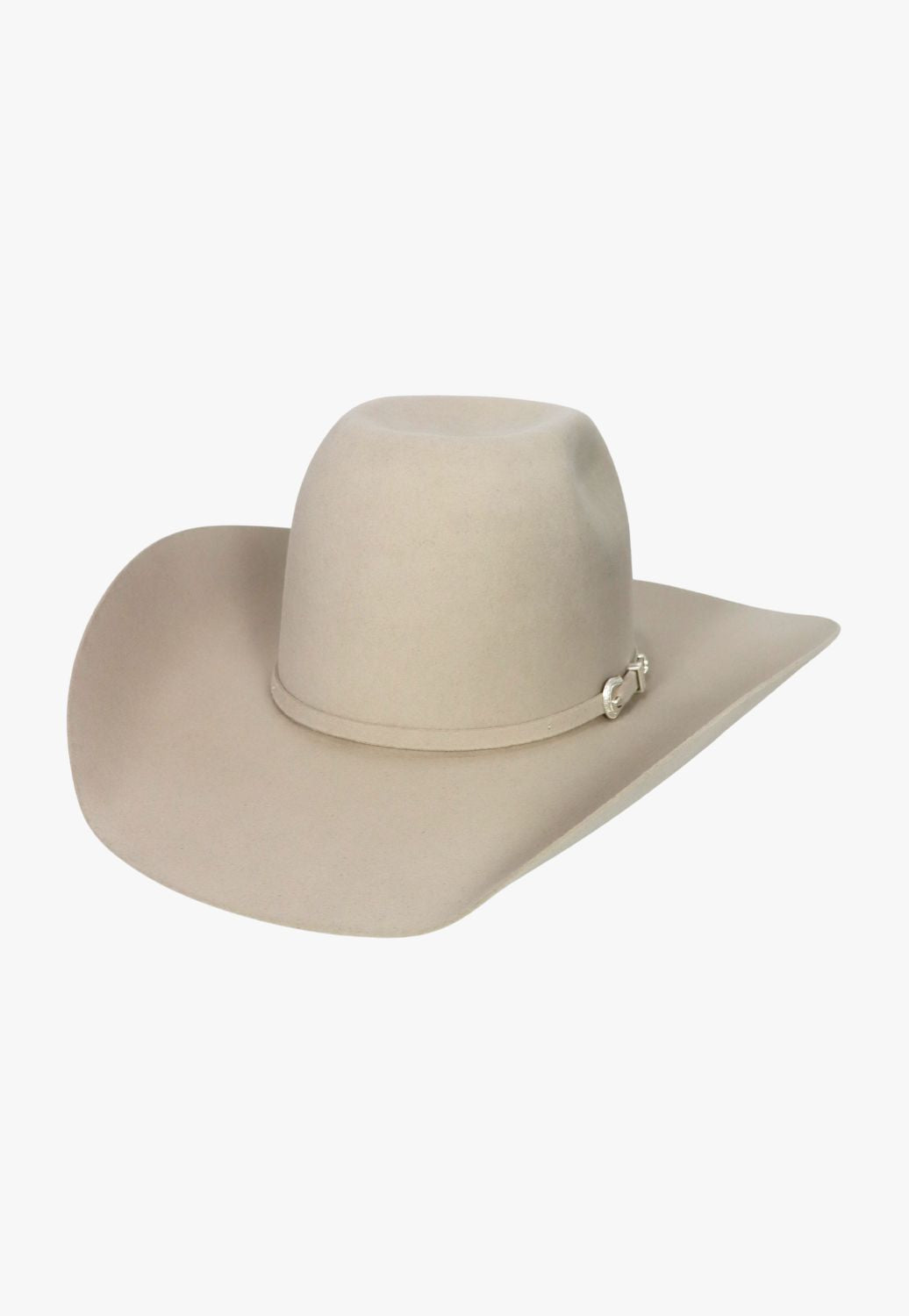 American Hat 7X Silver Belly CHL Crown Hat Self Band