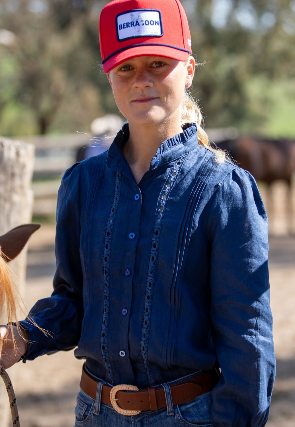 Lime And Soda Womens Charlotte Long Sleeve Shirt