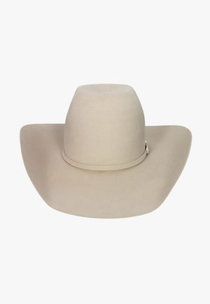 American Hat 7X Silver Belly CHL Crown Hat Self Band