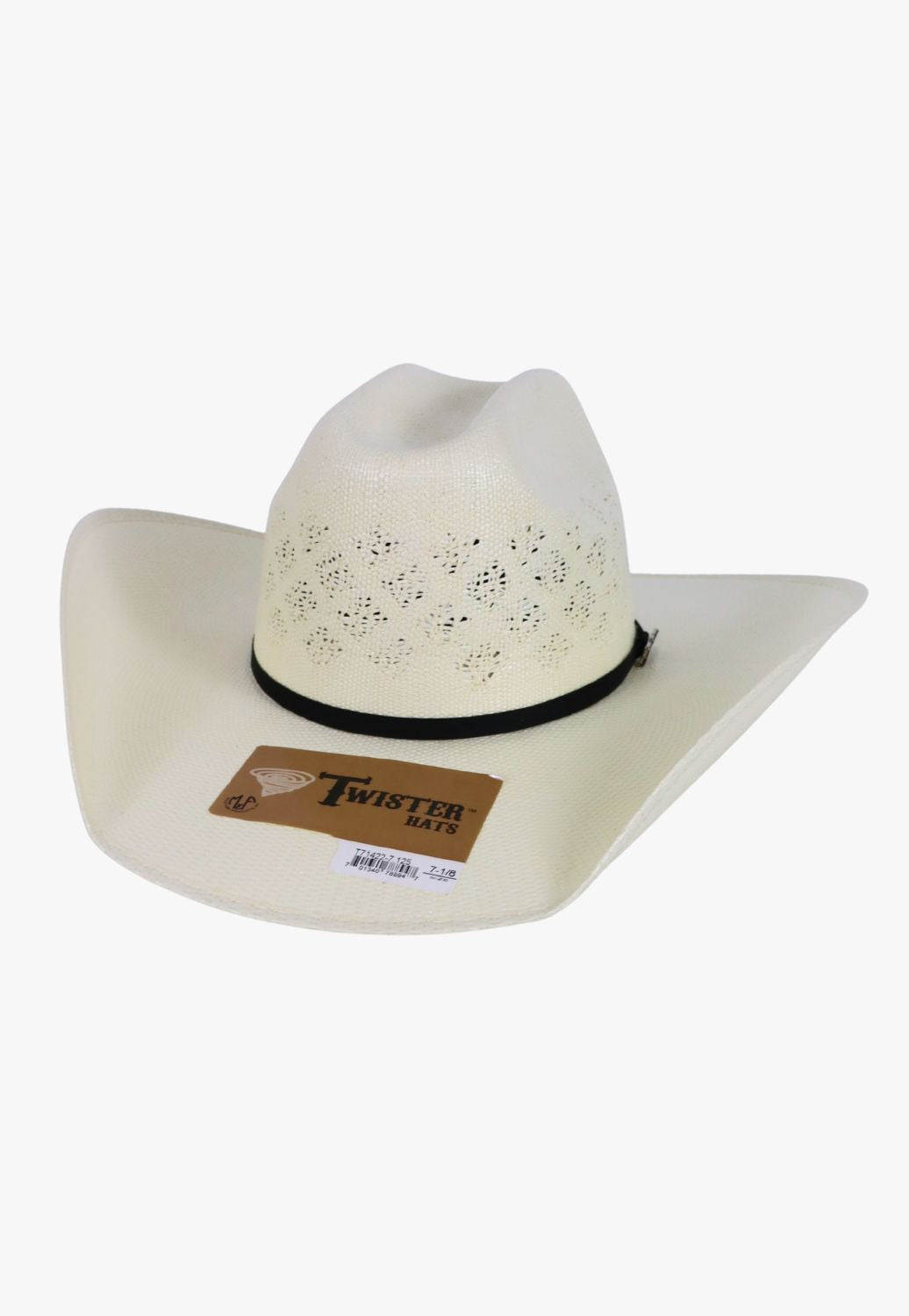 Twister Bangora Maverick Crown Straw Hat T71422