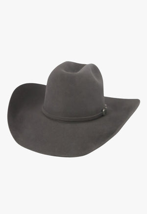 American Hat 10X Steel Minn Crown Hat Self Band