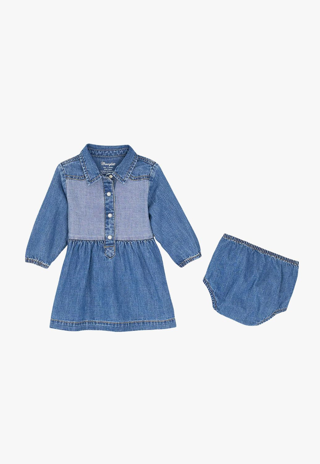 Wrangler Baby Girl Western Dress