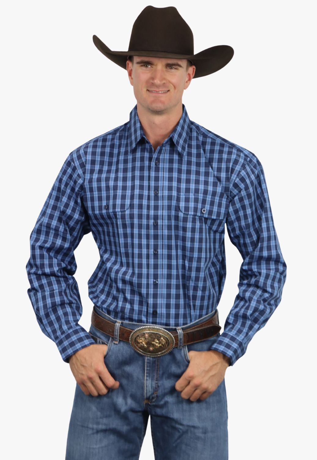 Bisley Mens Long Sleeve Shirt