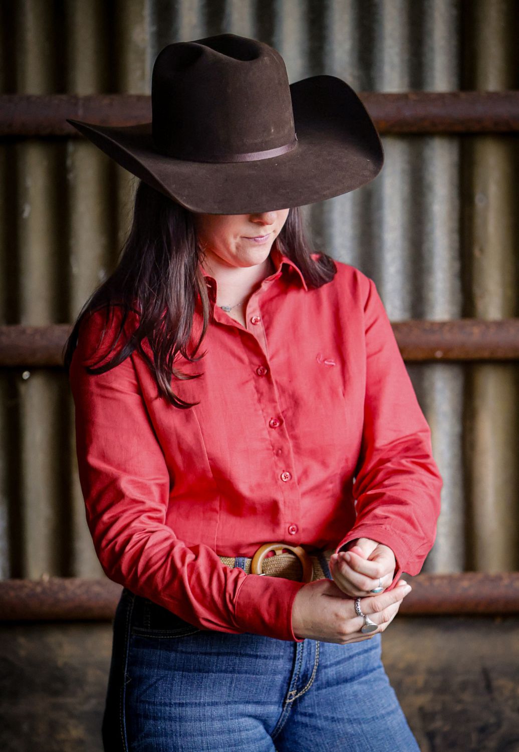 Lime And Soda Womens Arabella Long Sleeve Shirt