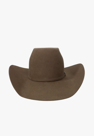 American Hat 10X Pecan CHL Crown Hat Self Band