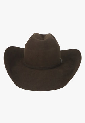 American Hat 10X Chocolate Minn Crown Hat Self Band