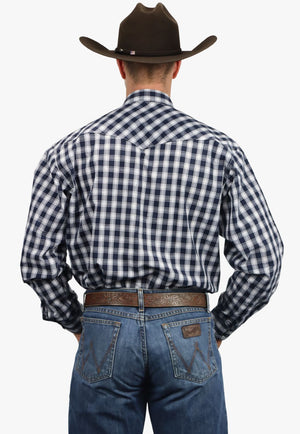Bisley Mens Western Long Sleeve Shirt