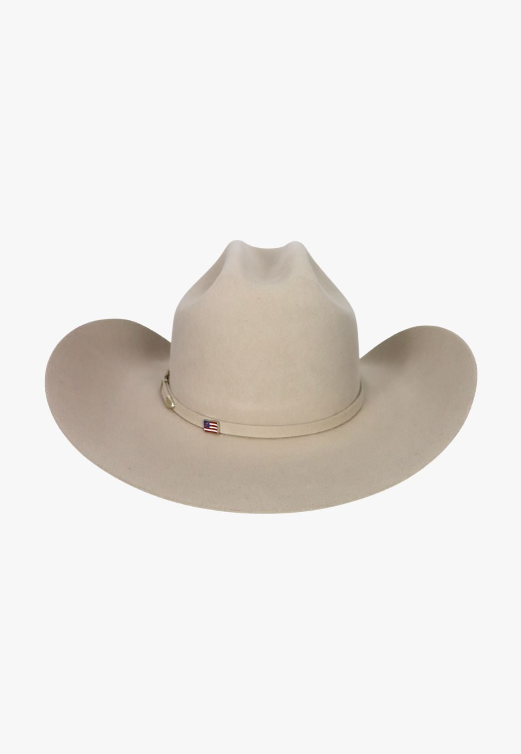 American Hat 40X Silver Belly RC Crown Hat Self Band
