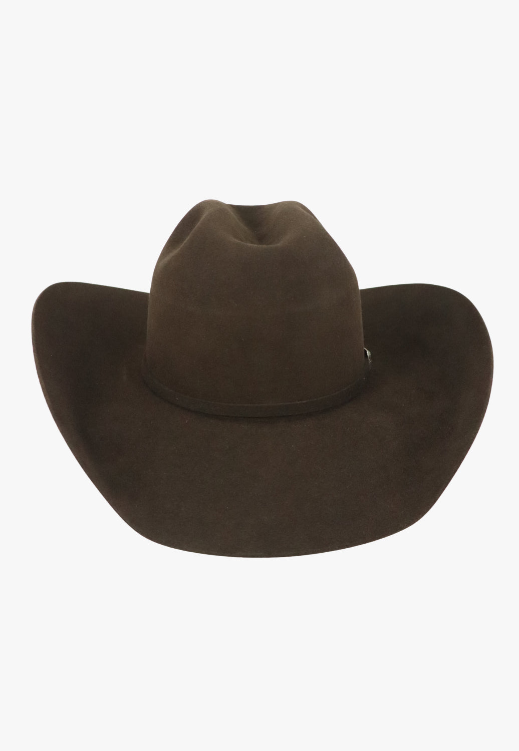 American Hat 10X Chocolate Minn Crown Hat Self Band