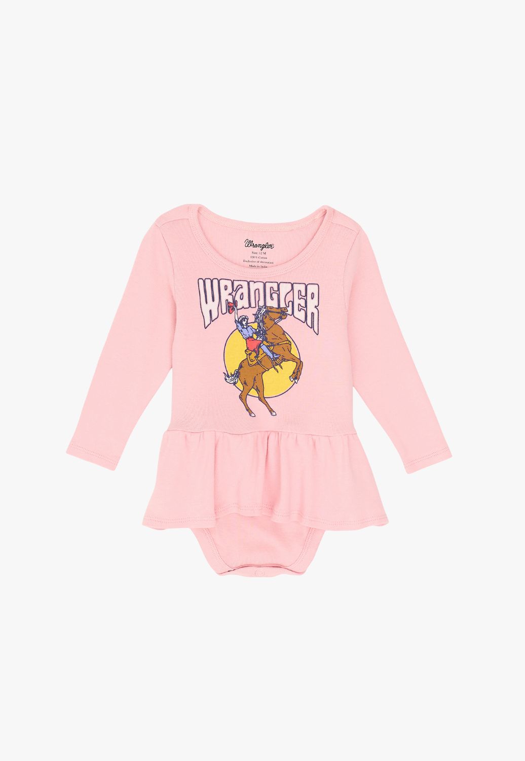 Wrangler Baby Girl Bodusuit With Skirt