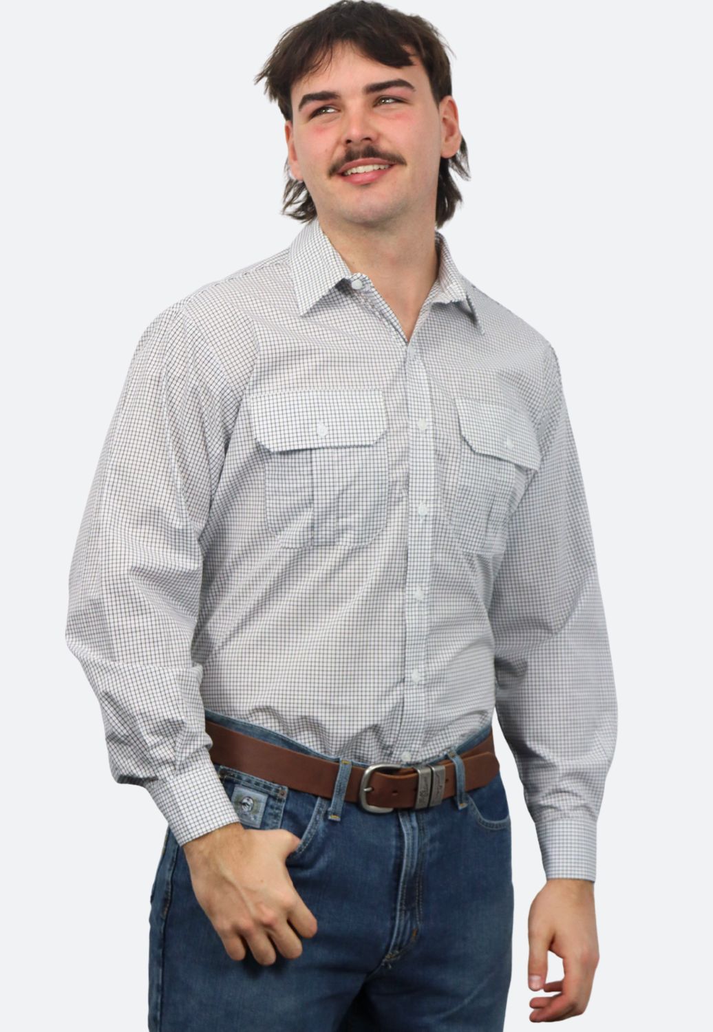 Country Tradition Mens Long Sleeve Shirt