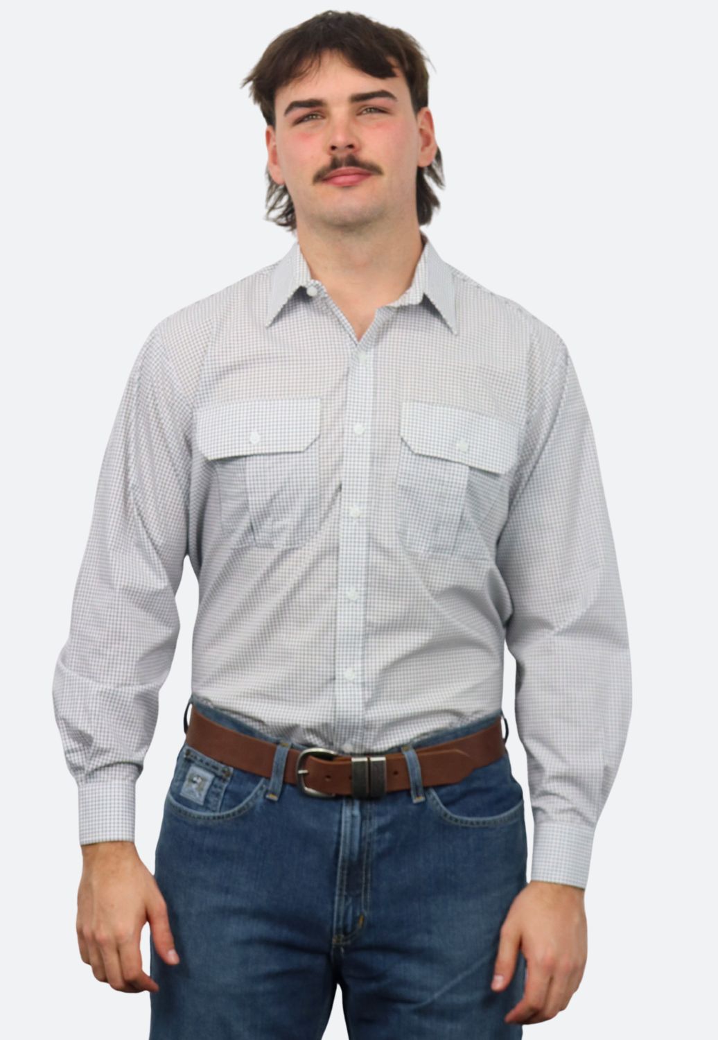 Country Tradition Mens Long Sleeve Shirt