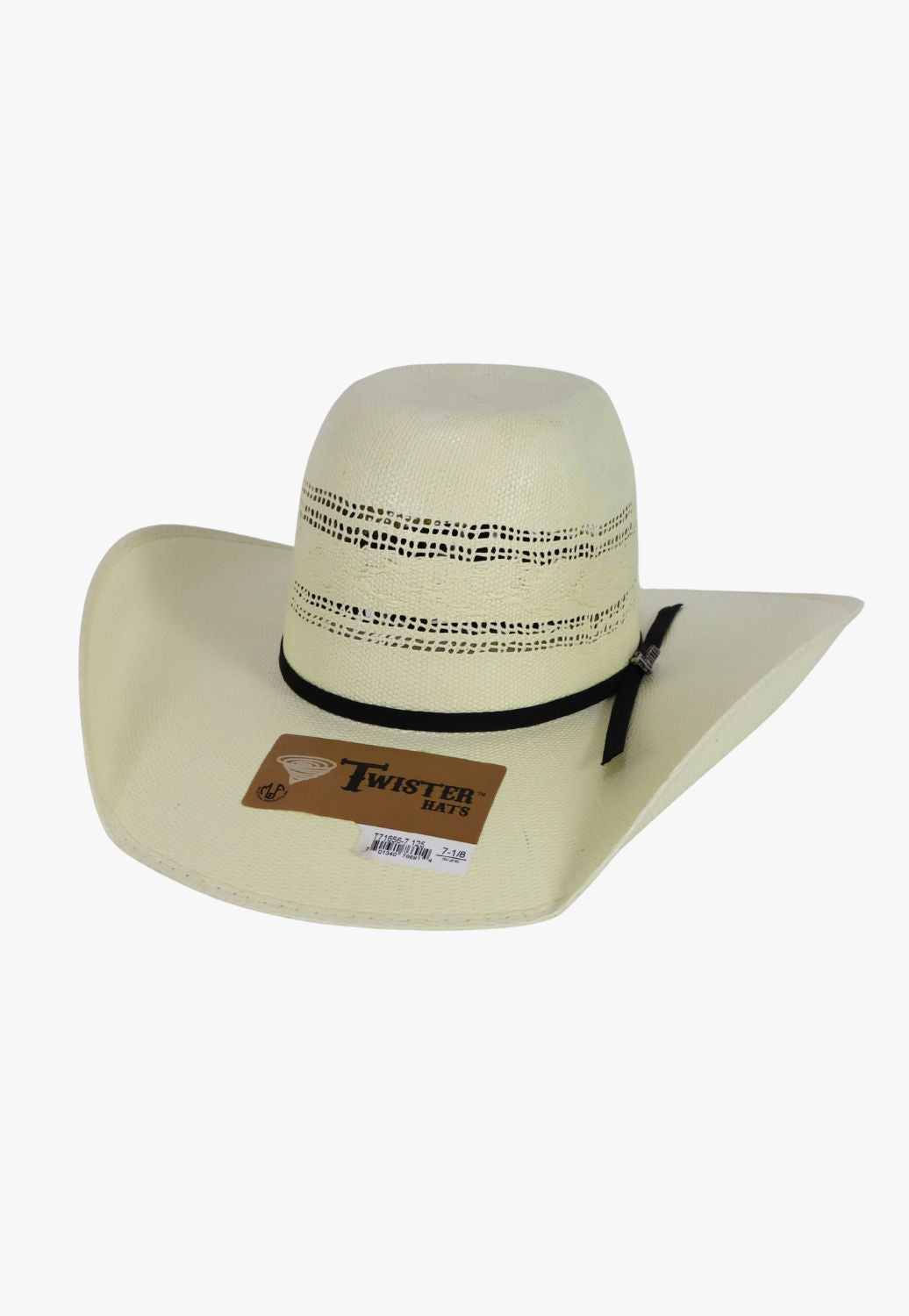 Twister Bangora CHL Crown Straw Hat T71656