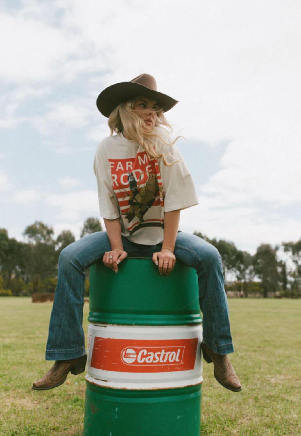 Whitney Spicer FM Rodeo Box Tee