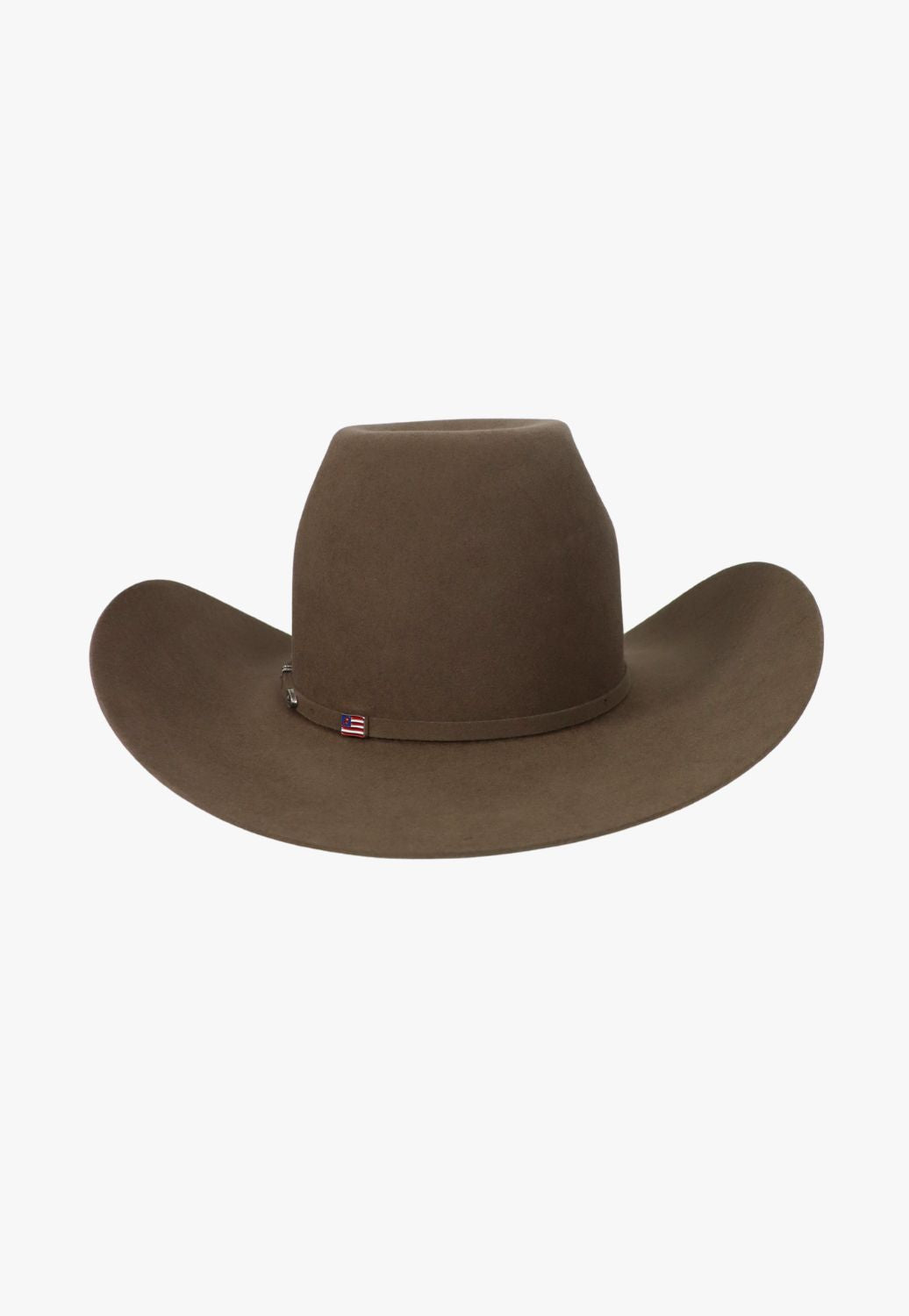 American Hat 10X Pecan CHL Crown Hat Self Band