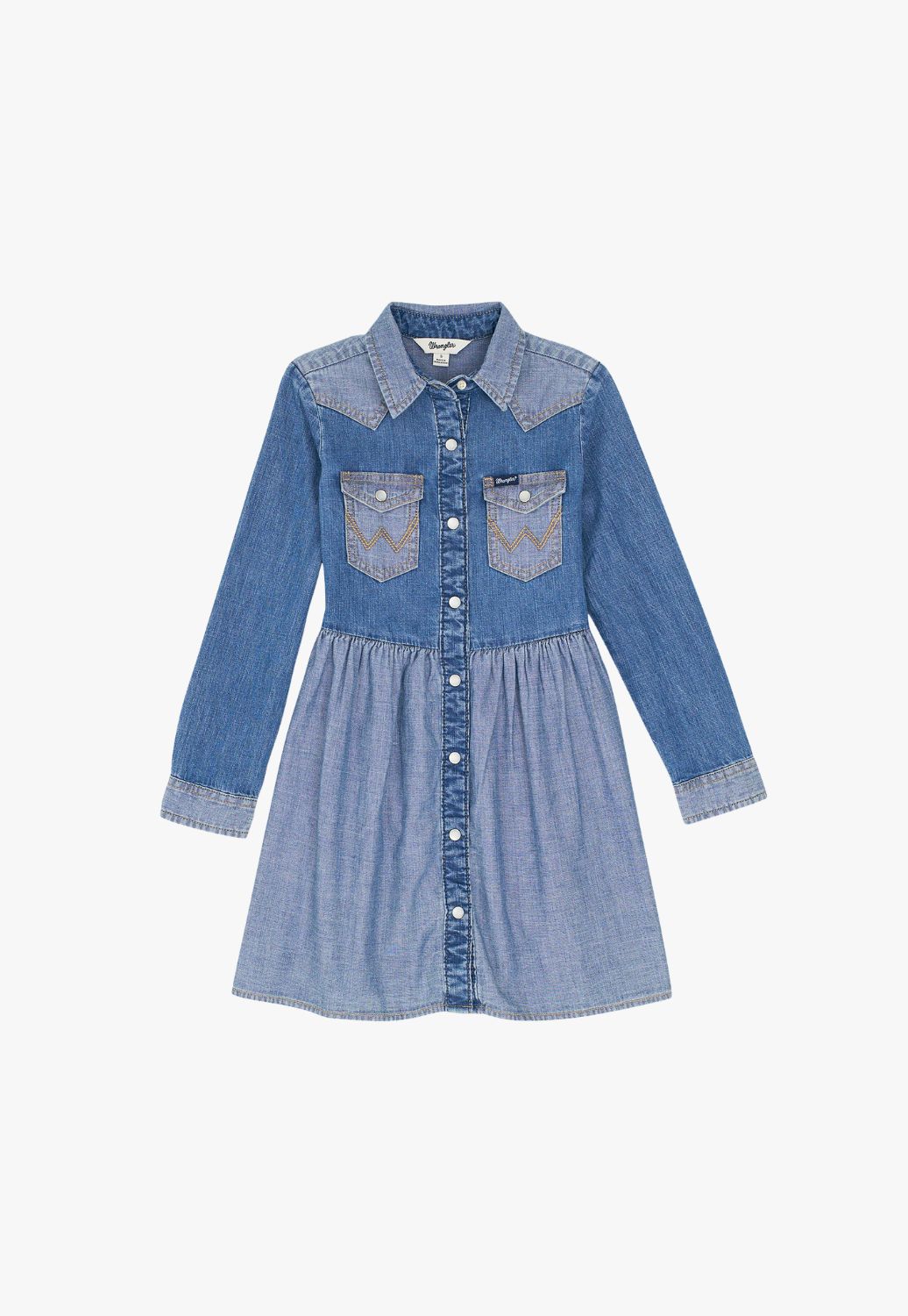 Wrangler Girls Westen Long Sleeve Dress