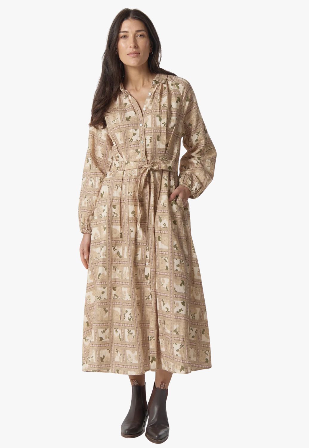 Goondiwindi Womens Homestead Belted Dress