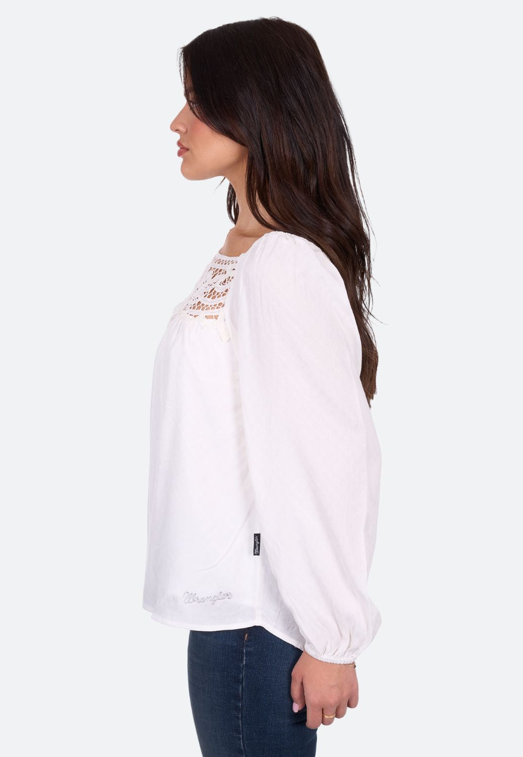 Wrangler Womens Daria Long Sleeve Blouse