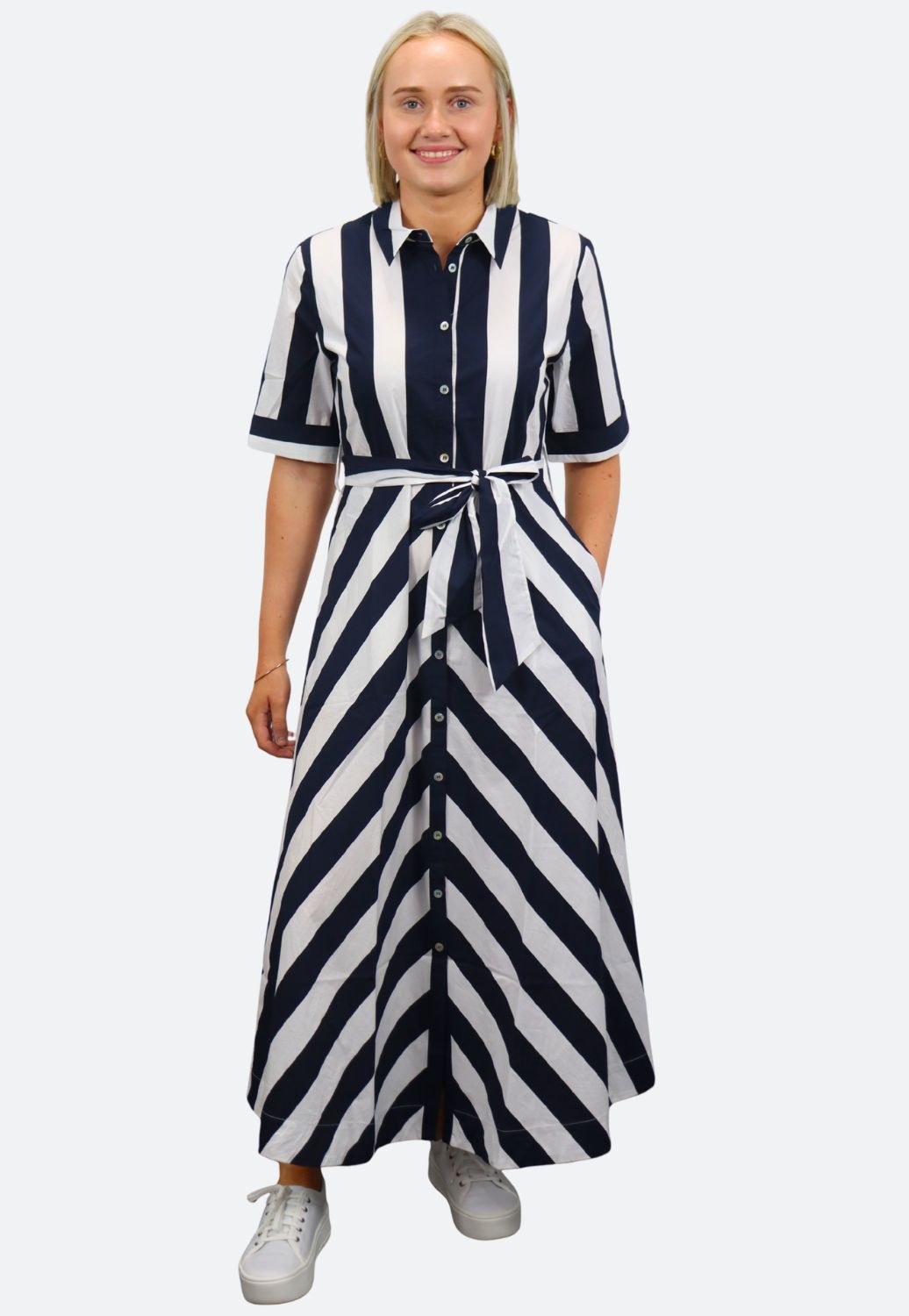 Goondiwindi Womens Stripe Dress