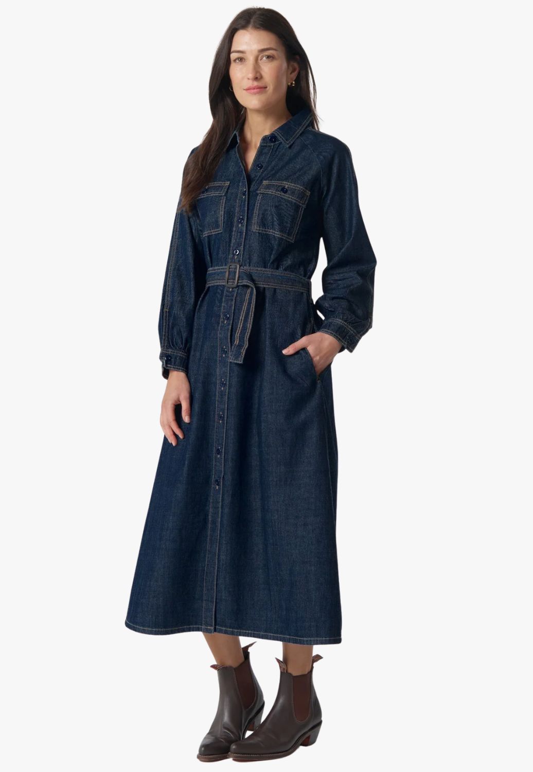Goondiwindi Womens Stockman Denim Dress
