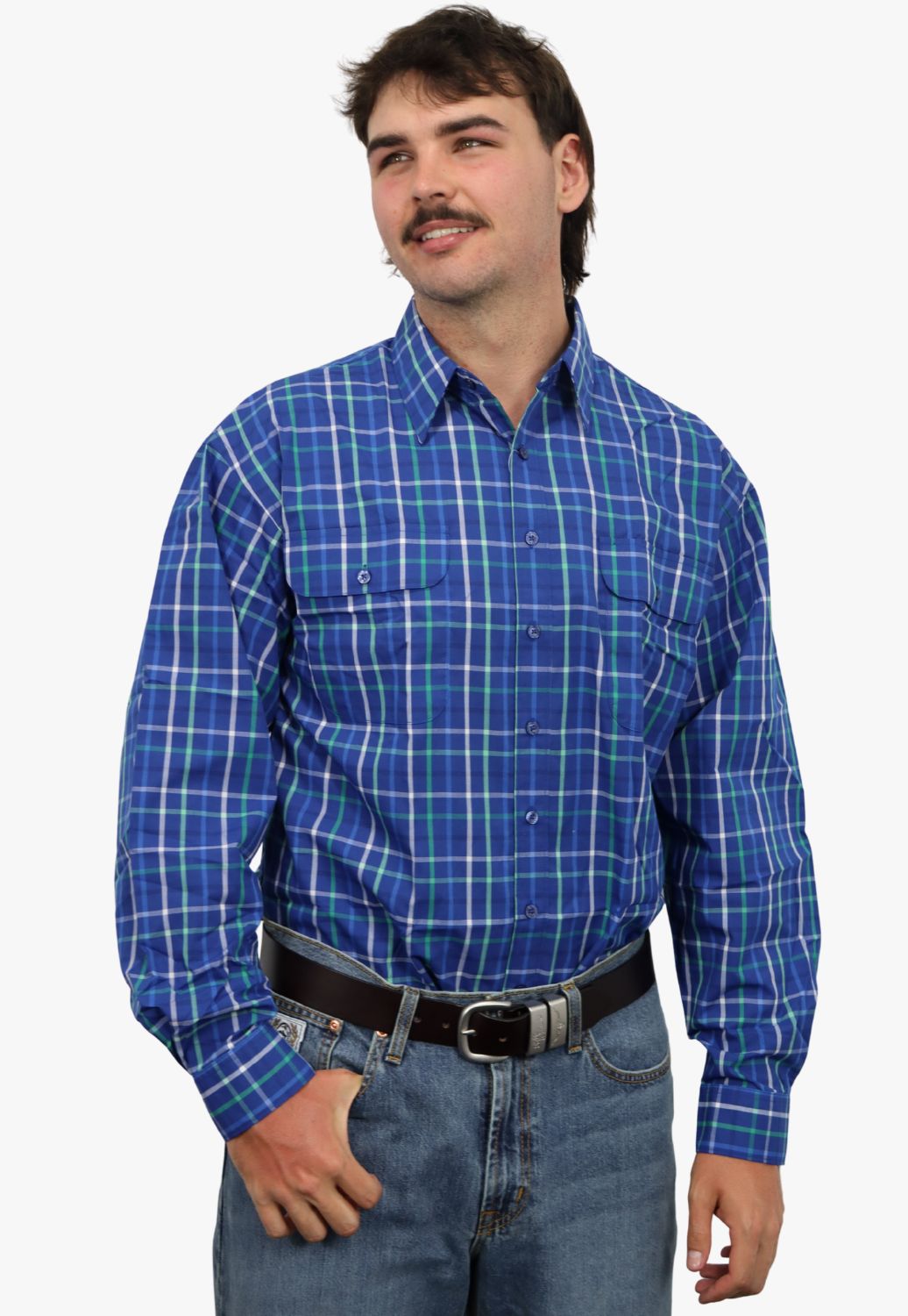 Bisley Mens Long Sleeve Shirt